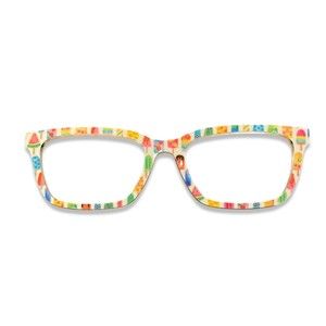 Pair Eyewear- Larkin Frame Topper- Multi-Colored Popsicles Design